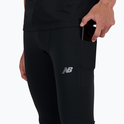 Pánske legíny New Balance Athletics Sleek Run black
