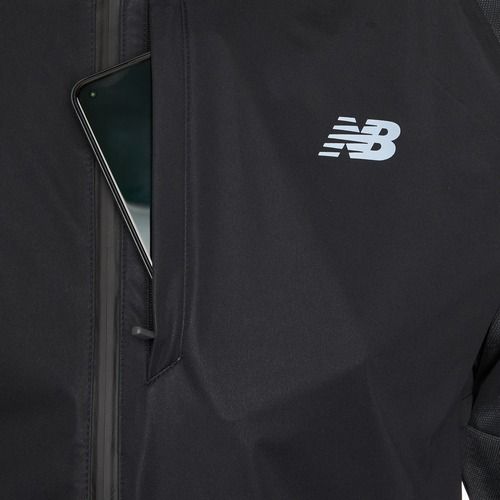 Pánska bežecká bunda New Balance Seasonal Premium Print black