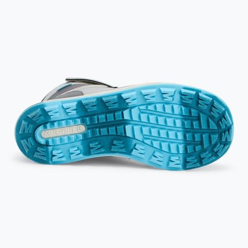 Detské snehové topánky Merrell Snow Storm 3.0 Wtrpf grey/turq