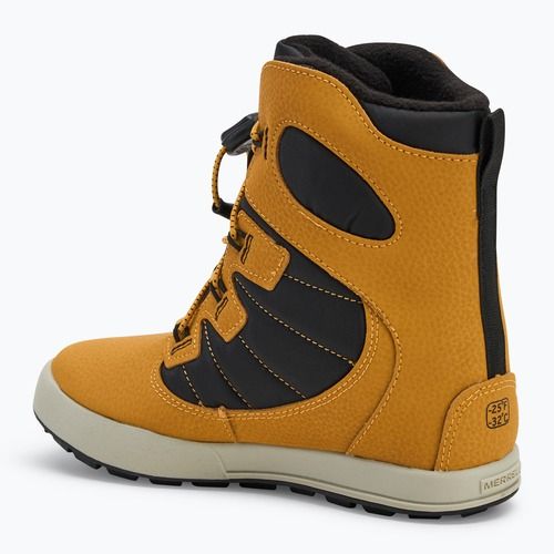 Detské snehové topánky Merrell Snow Bank 4.0 Wtrpf wheat