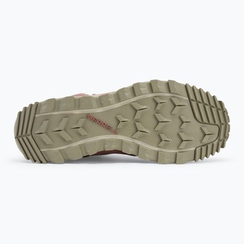 Dámske turistické topánky Merrell Wildwood Mid Ltr Wp marron/burlwood