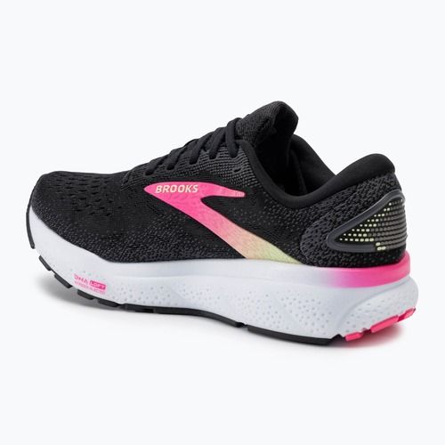 Dámska bežecká obuv Brooks Ghost 16 black/pink/yellow