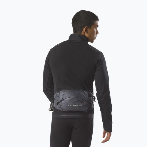 Bežecký opasok Salomon Cross Season Waist + bukłak 1l ebony/black