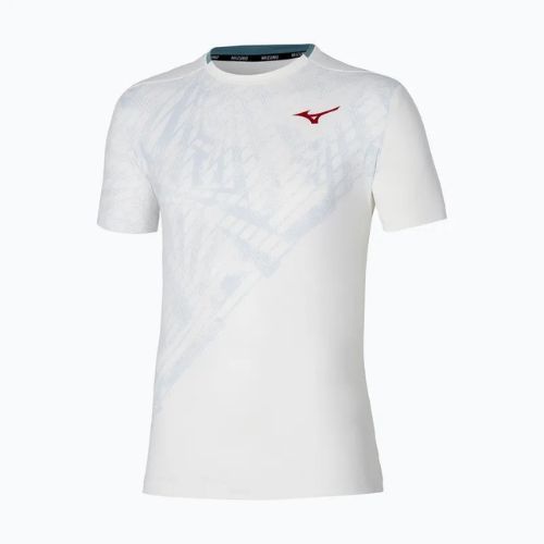 Pánske tenisové tričko Mizuno Mugen Shadow Graphic Tee white