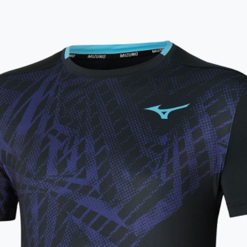 Pánske tenisové tričko Mizuno Mugen Shadow Graphic Tee black
