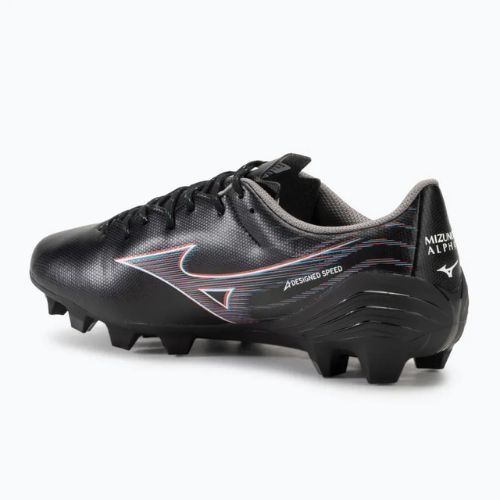 Pánske kopačky Mizuno α Select FG black/ignition red/801 c