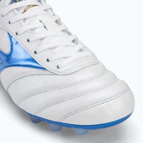 Pánske kopačky Mizuno Morelia II Japan Md white/laser blue/gold