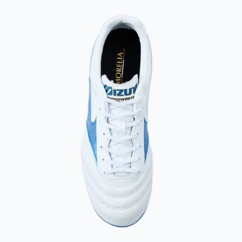 Pánske kopačky Mizuno Morelia II Pro MD white/laser blue/gold