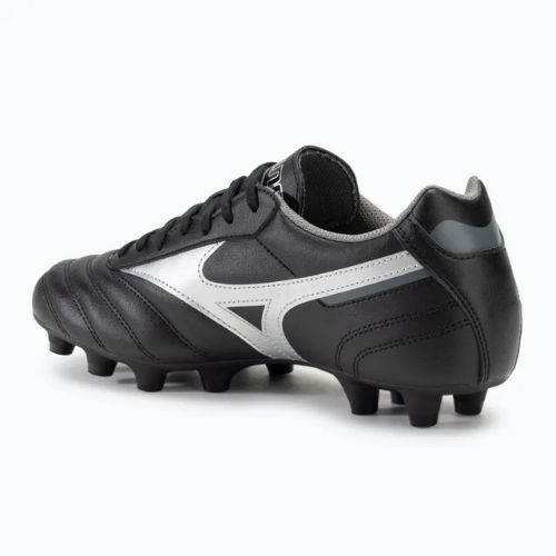 Pánske kopačky Mizuno Morelia II Club FG black/galaxy silver/dark shadow