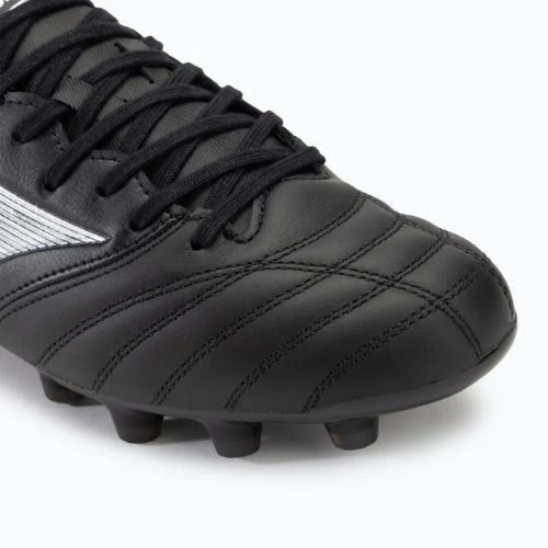 Pánske futbalové kopačky Mizuno Morelia Neo IV Pro FG black/galaxy silver