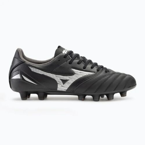 Pánske futbalové kopačky Mizuno Morelia Neo IV Pro FG black/galaxy silver