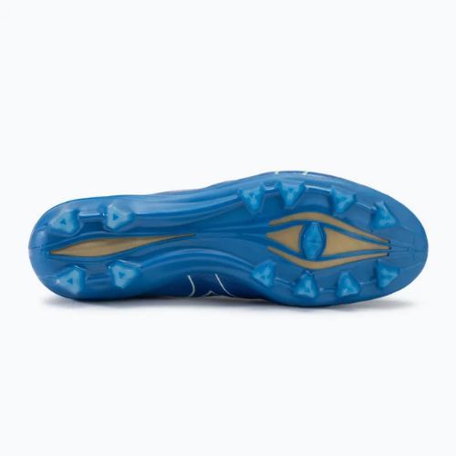 Pánske kopačky Mizuno α Elite FG white/laser blue/gold
