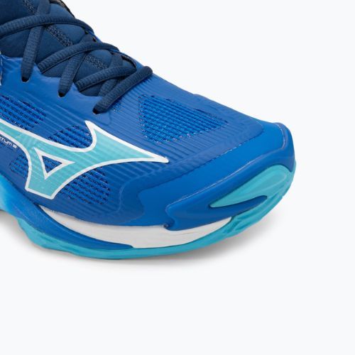 Pánska volejbalová obuv Mizuno Wave Momentum 3 Mid mugen blue/white/estate blue