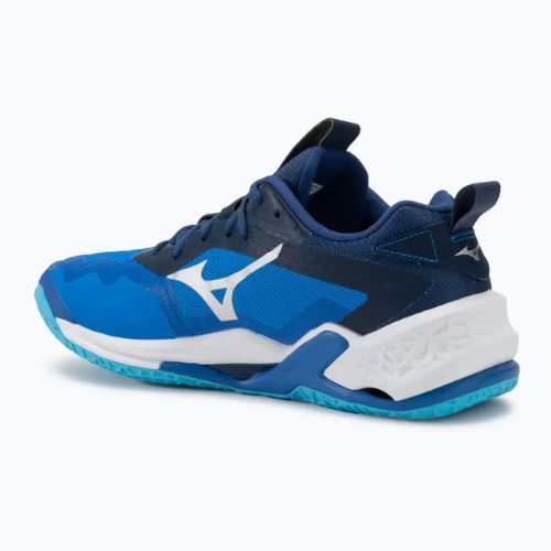Pánska hádzanárska obuv Mizuno Wave Stealth Neo 2 mugen blue/white/estate blue