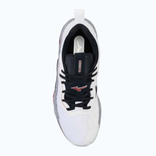 Pánska hádzanárska obuv Mizuno Wave Stealth Neo 2 white/salsa/black