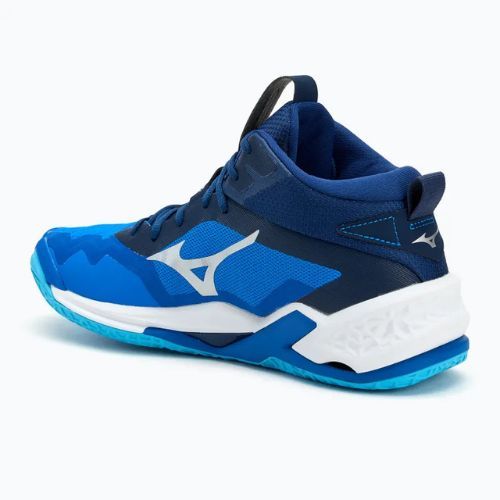 Pánska hádzanárska obuv Mizuno Wave Stealth Neo 2 Mid mugen blue/white/estate blue