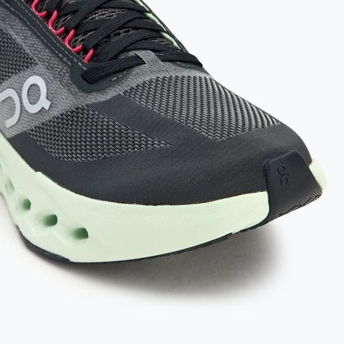 Dámska bežecká obuv On Cloudsurfer Next black/lima