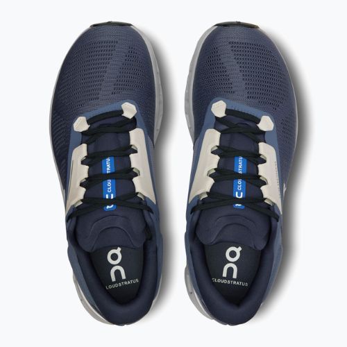 Pánska bežecká obuv On Cloudstratus 3 metal/glacier