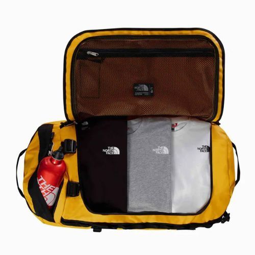 Cestovná taška The North Face Base Camp Duffel L 95 l summit gold/black/npf