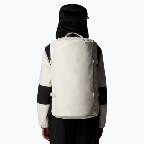 Cestovná taška The North Face Base Camp Duffel S 50 l white dune/white