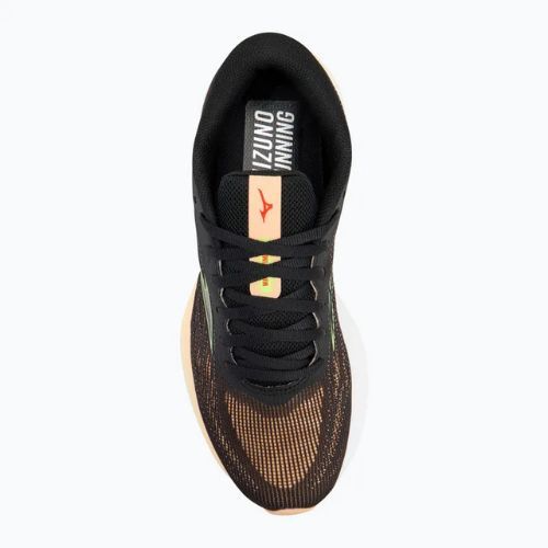 Dámska bežecká obuv Mizuno Wave Ultima 15 black/mizuno neo lime/apricot ice