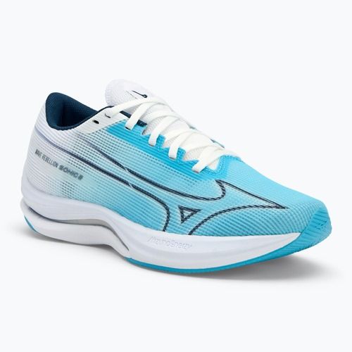 Dámska bežecká obuv Mizuno Wave Rebellion Sonic 2 river blue/blue wing teal/white
