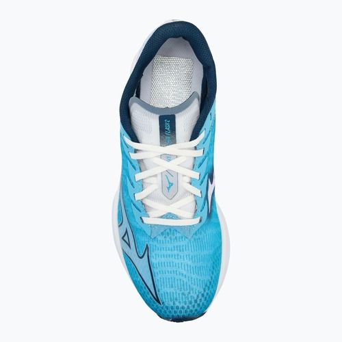 Dámska bežecká obuv Mizuno Wave Rebellion Flash 2 river blue/blue wing teal/white