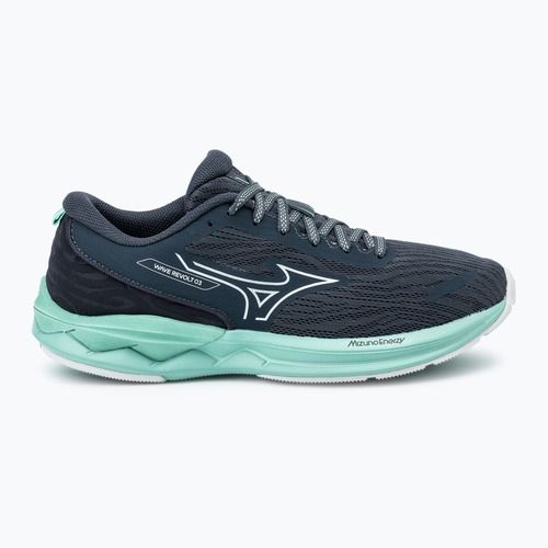 Dámska bežecká obuv Mizuno Wave Revolt 3 india ink/neo silver/dusty jade green