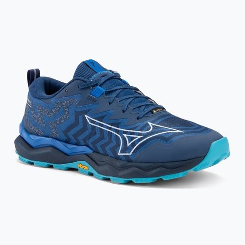 Pánska bežecká obuv Mizuno Wave Daichi 8 GTX classic blue/ white/ pageant blue