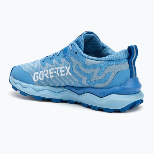 Dámska bežecká obuv Mizuno Wave Daichi 8 GTX glacier lake/white/classic blue