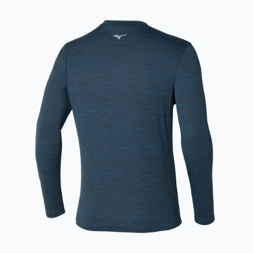 Pánsky bežecký pulóver Mizuno Impulse Core Half Zip blue wing teal