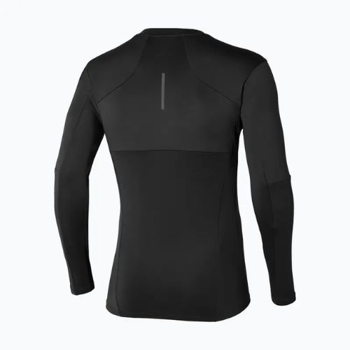 Pánske bežecké tričko Mizuno Thermal Charge Breath Thermo s dlhým rukávom black