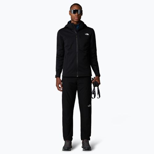 Pánska softshellová bunda The North Face Diablo Softshell s odnímateľnou kapucňou black/black/npf