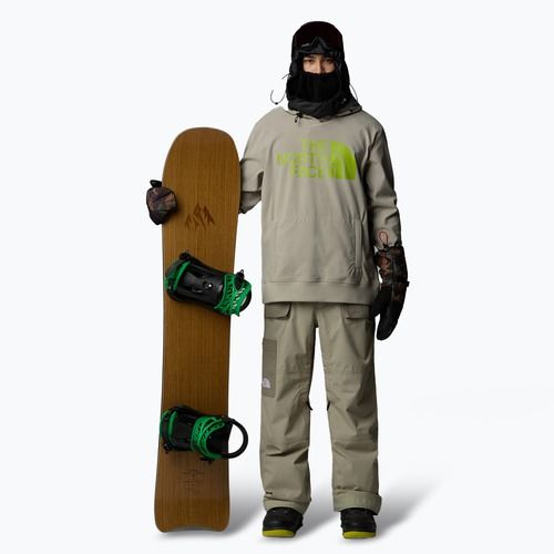 Pánska mikina The North Face Tekno Logo Hoodie clay grey