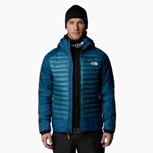 Pánska hybridná bunda The North Face Macugnaga Hybrid Insulation mallard blue/midnight petrol