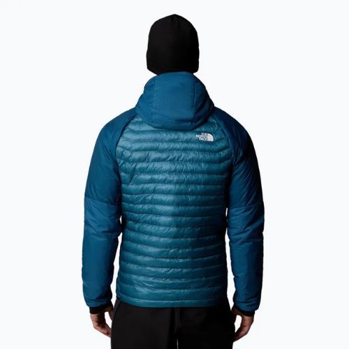 Pánska hybridná bunda The North Face Macugnaga Hybrid Insulation mallard blue/midnight petrol