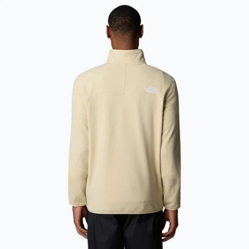 Pánska mikina The North Face 100 Glacier 1/4 Zip zion orange/concrete grey