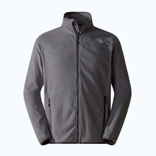 Pánska mikina The North Face 100 Glacier Full Zip medium grey heather