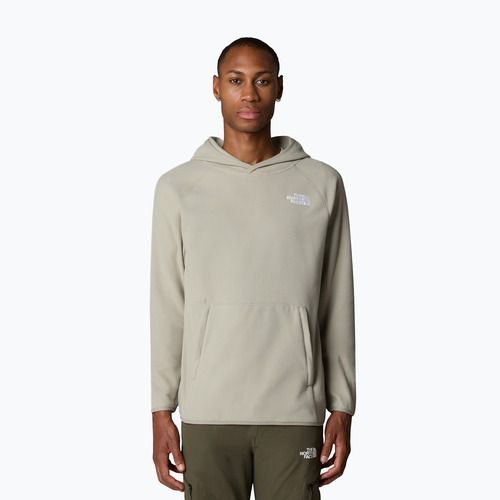 Pánska mikina The North Face 100 Glacier Hoodie clay grey
