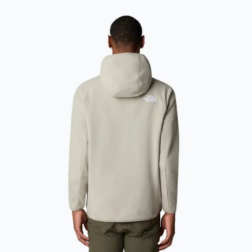 Pánska mikina The North Face 100 Glacier Hoodie clay grey