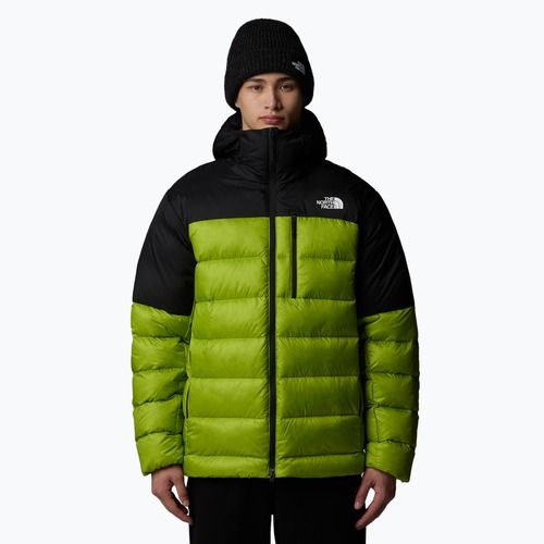 Pánska páperová bunda The North Face Kalix Down Hoodie meadow grass/black