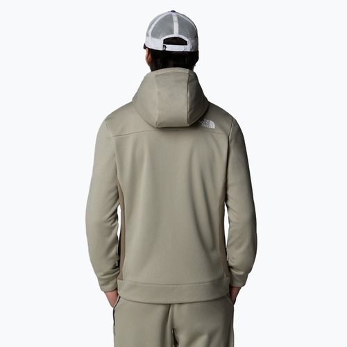 Pánska mikina The North Face Mountain Athletics Full Zip Fleece clay grey/ cavern grey