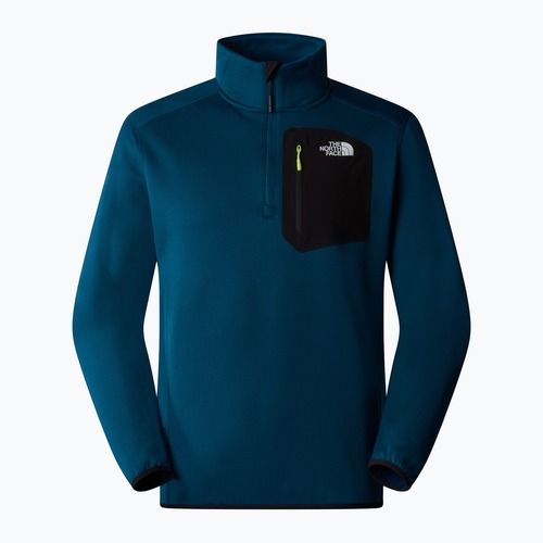 Pánska mikina The North Face Crest 1/4 Zip midnight petrol/ black