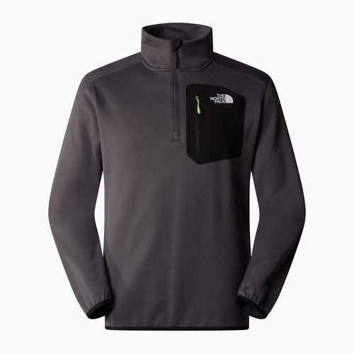 Pánska mikina The North Face Crest 1/4 Zip antracitová šedá/čierna