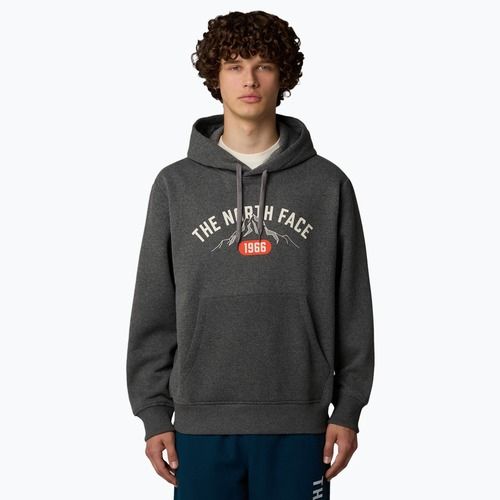 Pánske tričko The North Face Varsity Graphic medium grey heather