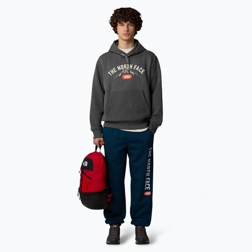 Pánske tričko The North Face Varsity Graphic medium grey heather