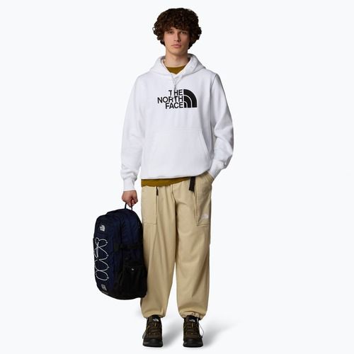 Pánska mikina The North Face Drew Peak Pullover Hoodie white/black