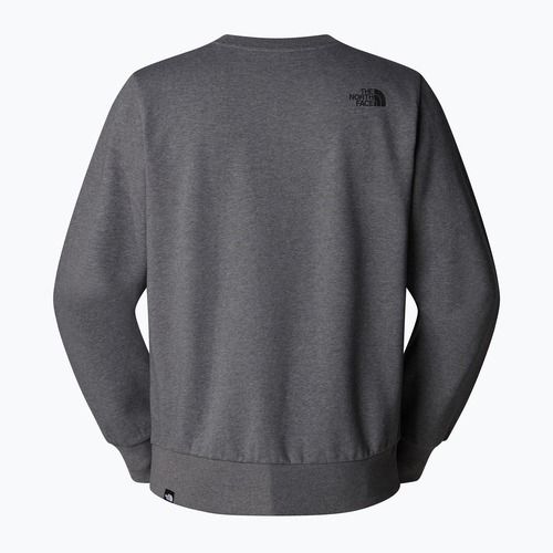 Pánska mikina The North Face Simple Dome Crew medium grey heather