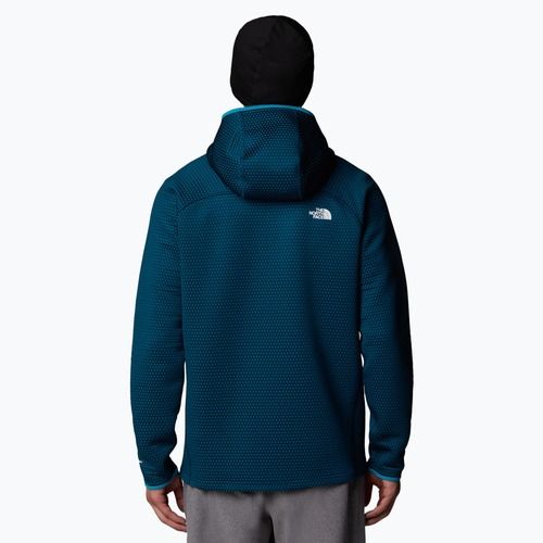 Pánska trekingová mikina The North Face Vertical Thermal FZ Hoodie midnight petrol
