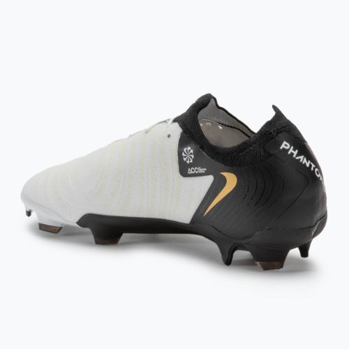 Pánske kopačky Nike Phantom GX II Pro FG white/metallic gold coin/black